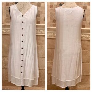 Gaya button down midi dress